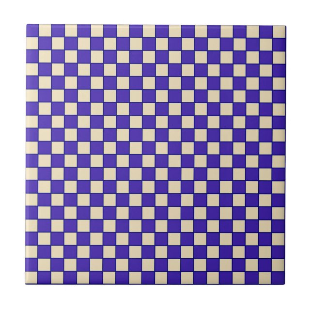 Blue Chess Tile (Front)