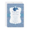 Blue Chevron Elephant Baby Shower
