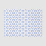 Blue Chevron Star of David Hanukkah Tissue Paper<br><div class="desc">NewParkLane - Elegant tissue paper,  with a blue chevron patterned Star of David. Perfect for Hanukkah,  a Bar Mitzvah or any other Jewish celebration!</div>