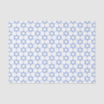 Blue Chevron Star of David Hanukkah Tissue Paper<br><div class="desc">NewParkLane - Elegant tissue paper,  with a blue chevron patterned Star of David. Perfect for Hanukkah,  a Bar Mitzvah or any other Jewish celebration!</div>