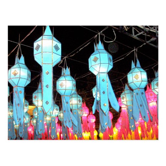 Blue Chiang Mai Postcard