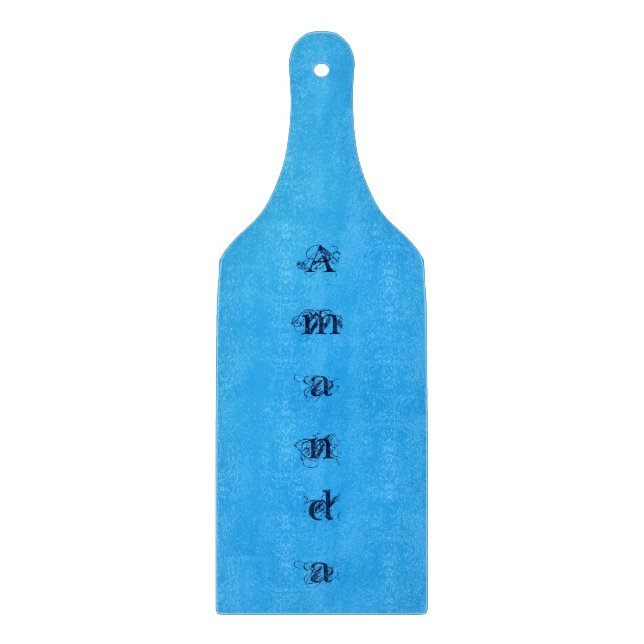 Blue Chic Cutting Board (Front)