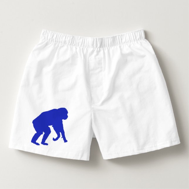 Blue Chimp Boxers (Front)