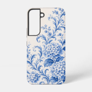 Blue Chinoiserie Hydrangea Phone Case