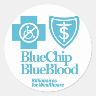 BLUE CHIP BLUE BLOOD STICKER