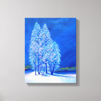 Blue Christmas # 3 Canvas Print