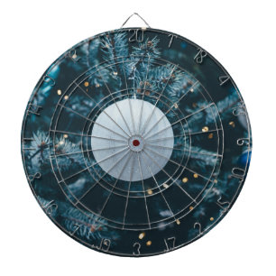 Blue Christmas Bauble Dartboard