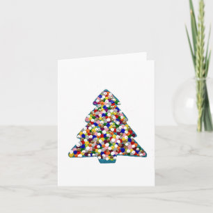 Blue Christmas Blank Notecard