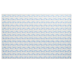 Blue Christmas Decorations Fabric