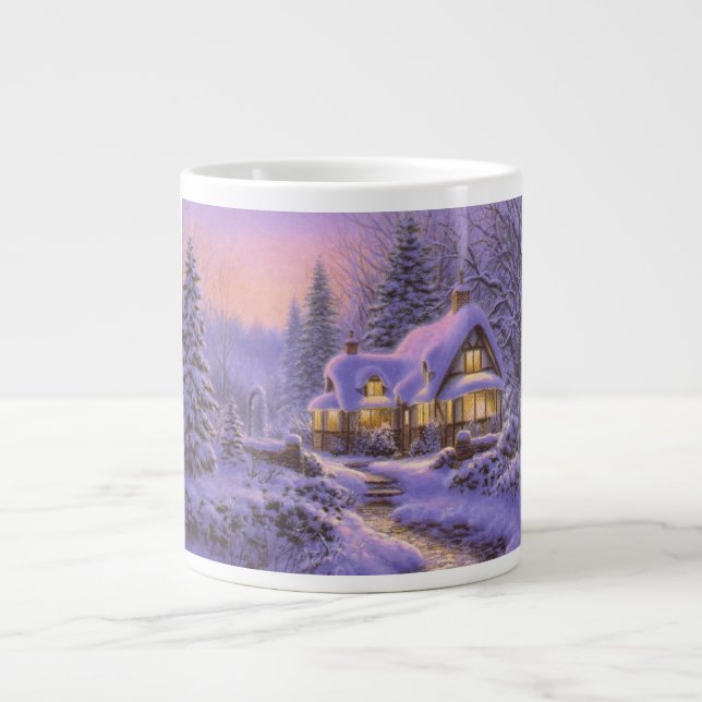 Blue christmas mug (Front)