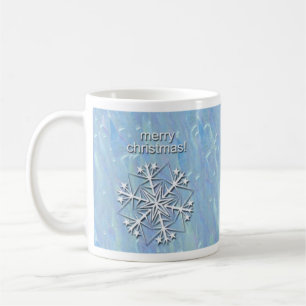 Blue Christmas Mug