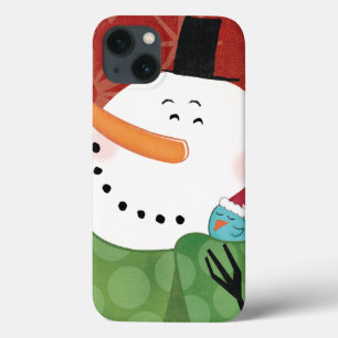 Blue Christmas Mug with Dark Cocoa iPhone 13 Case