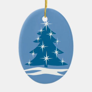 Blue Christmas Ornament Chrismas Tree Decoration