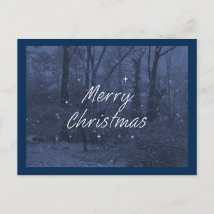 Blue Christmas Postcards