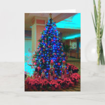 Blue Christmas Tree