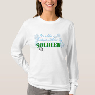 Blue Christmas Without Soldier T-Shirt