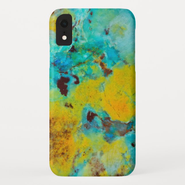 Blue Chrysocolla Jasper Case-Mate iPhone Case (Back)