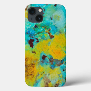 Blue Chrysocolla Jasper iPhone 13 Case
