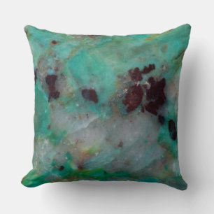 Blue Chrysocolla Jasper Cushion