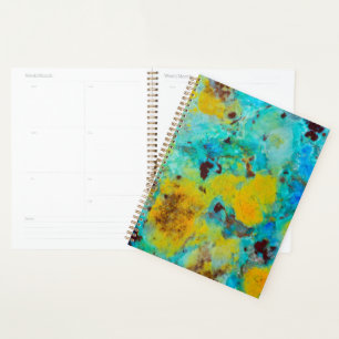 Blue Chrysocolla Jasper Planner