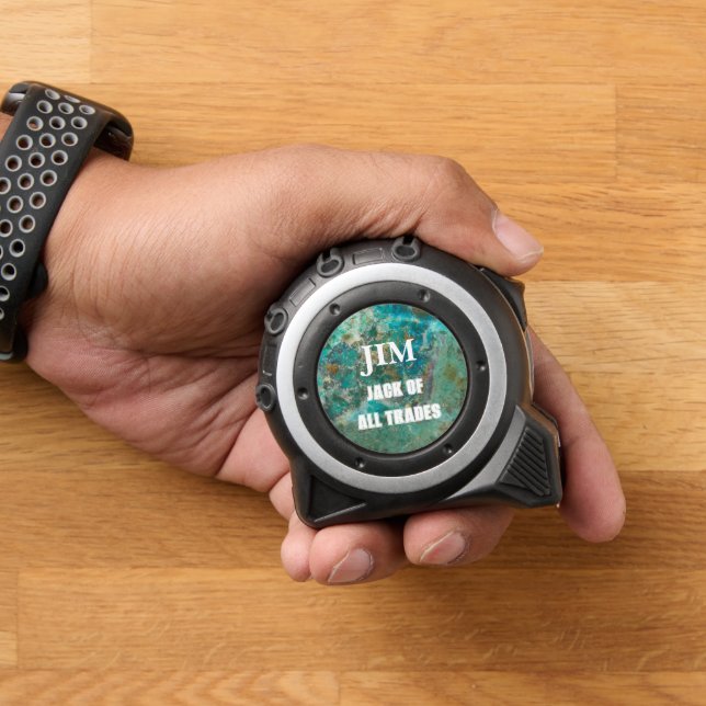 Blue Chrysocolla Mineral Stone Personalised 1 (Home)