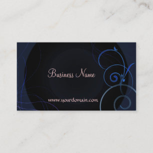 Blue Circle Business Cards
