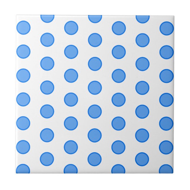 Blue Circles Tile (Front)