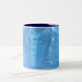 Blue City Crew Two-Tone Coffee Mug