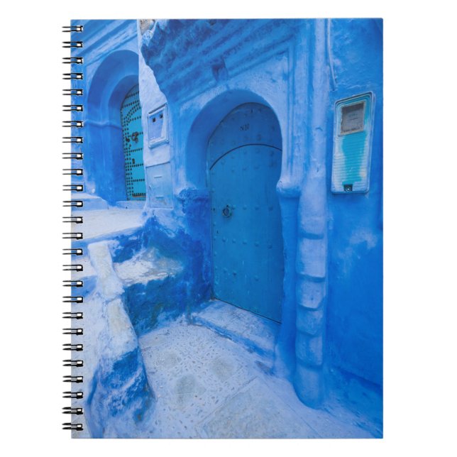Blue City Door Notebook (Front)