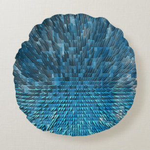 Blue City..... Round Cushion
