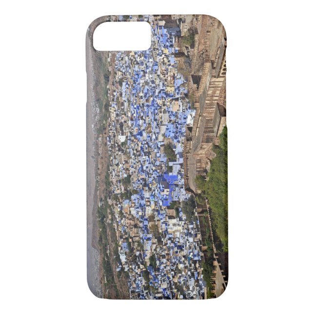 Blue City viewed from Mehrangarh Fort / Jodhpur, Case-Mate iPhone Case (Back)