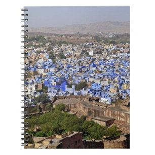 Blue City viewed from Mehrangarh Fort / Jodhpur, Notebook