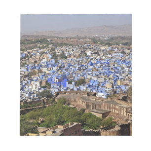 Blue City viewed from Mehrangarh Fort / Jodhpur, Notepad