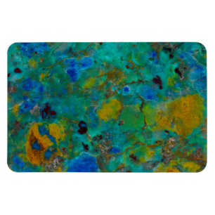 Blue Cliff Chrysocolla Magnet