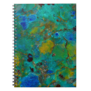 Blue Cliff Chrysocolla Notebook