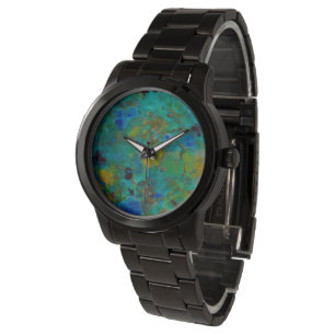 Blue Cliff Chrysocolla Watch