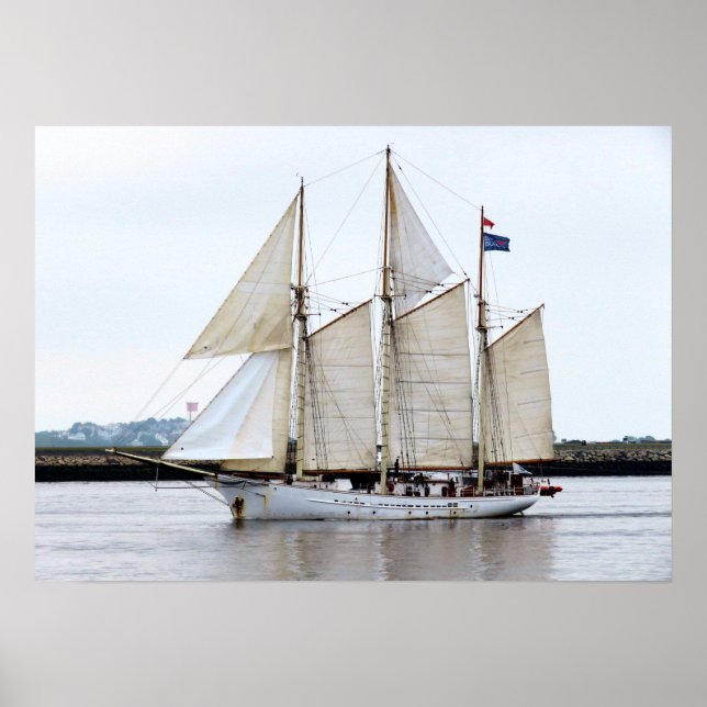 Blue Clipper Poster (Front)