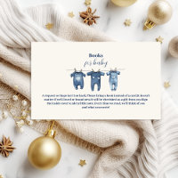 Blue Clothesline Baby Shower Books for Baby