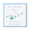 Blue Clothesline Save The Date Baby Shower