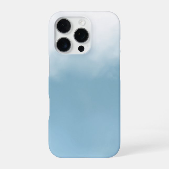 Blue Cloud Aesthetic Phone Case (Back)