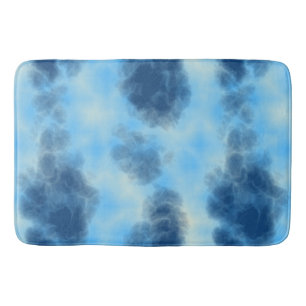 Blue Cloud art Bath Mat