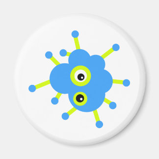 Blue Cloud Germ Magnet