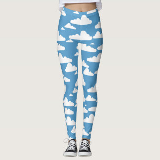 Blue Cloud Leggings