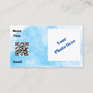 Blue Cloud Standard, 3.5" x 2.0" Business Card