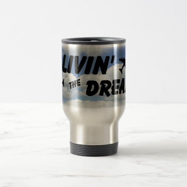 Blue Cloud Travel Mug (Center)