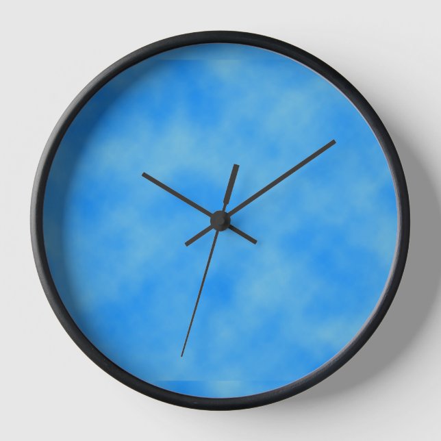 Blue Clouds Clock (Front)