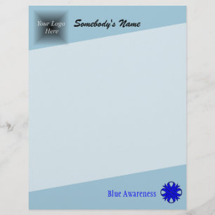 Blue Clover Ribbon by Kenneth Yoncich
