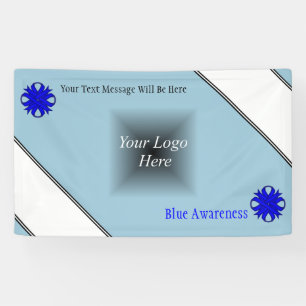 Blue Clover Ribbon by Kenneth Yoncich Banner