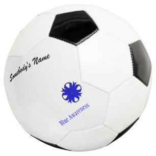 Blue Clover Ribbon Template by Kenneth Yoncich Football