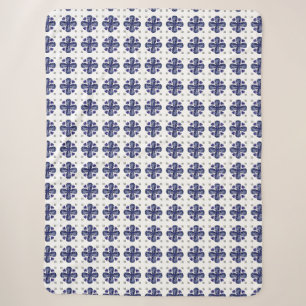 Blue Clover Sherpa Blanket
